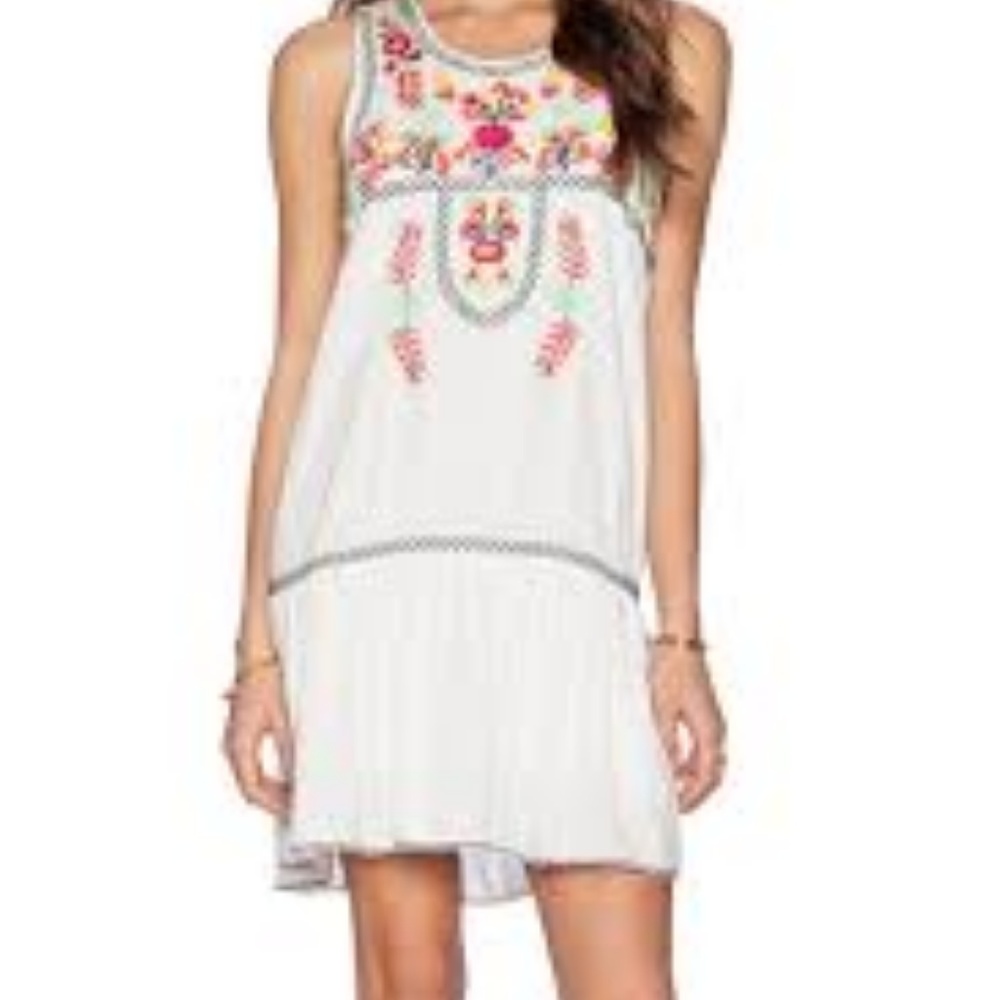 Lovers + Friends I Heart Babydoll Dress Sz M